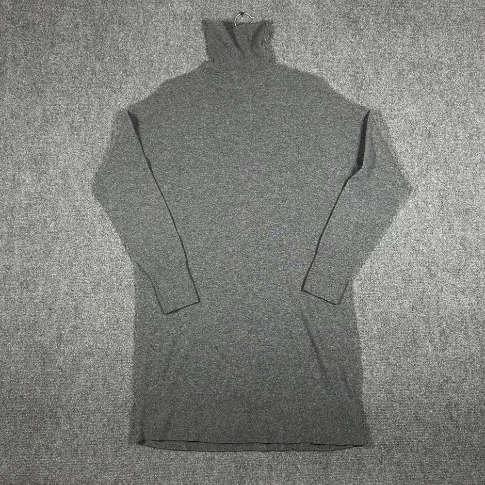 Everlane Sweater Womens Large Gray Cashmere Turtleneck Long Sleeve Knit #3450